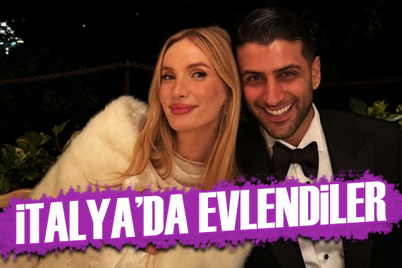 Ünlü isim Reynmen İtalya da nikah masasına oturdu
