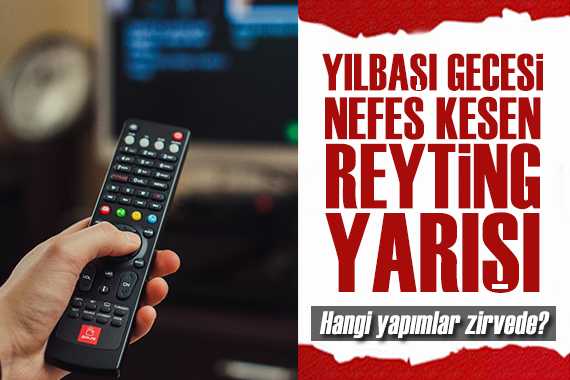 Yılbaşı gecesinde reyting yarışı: Hangi programlar zirvede?