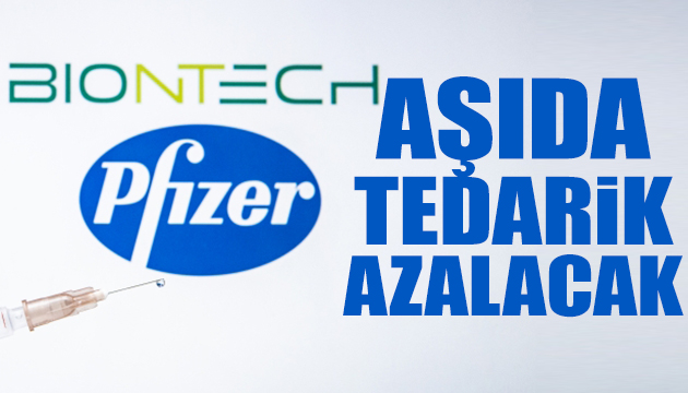 Pfizer ve BioNTech aşıyı azaltma kararı aldı