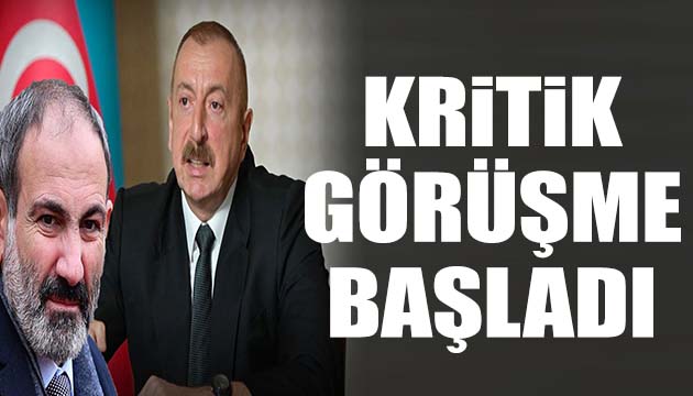 Kritik görüşme başladı