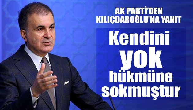 AK Parti'den Kılıçdaroğlu'na sözde yanıtı