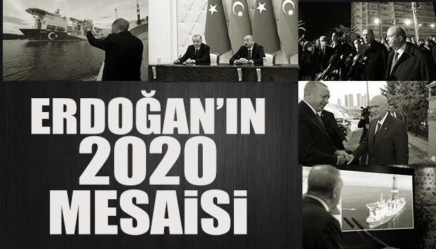 Erdoğan ın 2020 yılını nasıl geçirdi?
