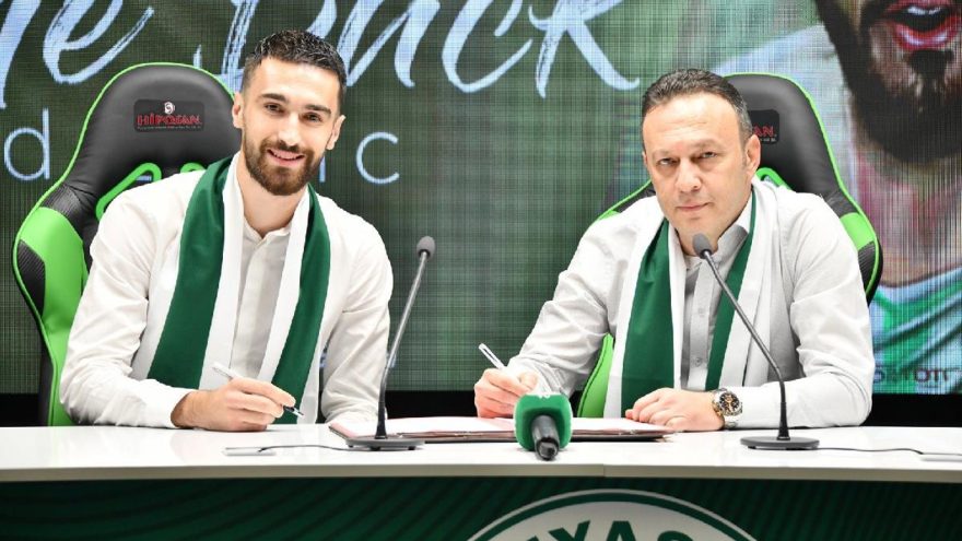 Riad Bajic yeniden Konyaspor da