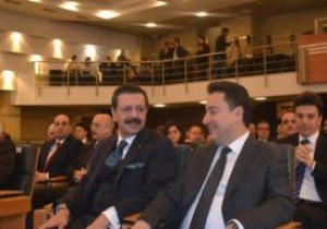 TOBB Başkanı Hisarcıklıoğlu ndan Babacan a övgü!