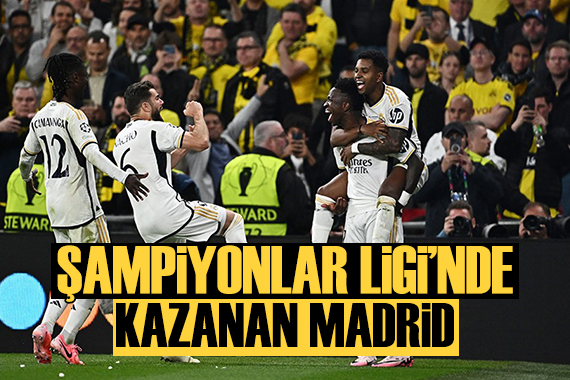 Şampiyonlar Ligi nde kupa Real Madrid in