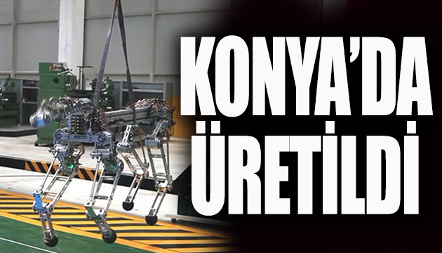 4 ayaklı robot tehlikeli işlerde kullanılacak