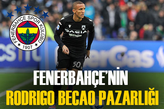 Fenerbahçe de Rodrigo Becao pazarlığı! Aranan stoper Serie A dan geliyor...