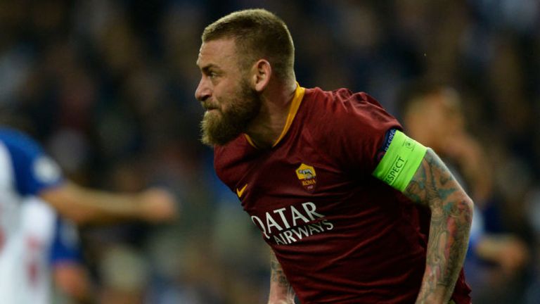 De Rossi, Roma dan ayrılıyor