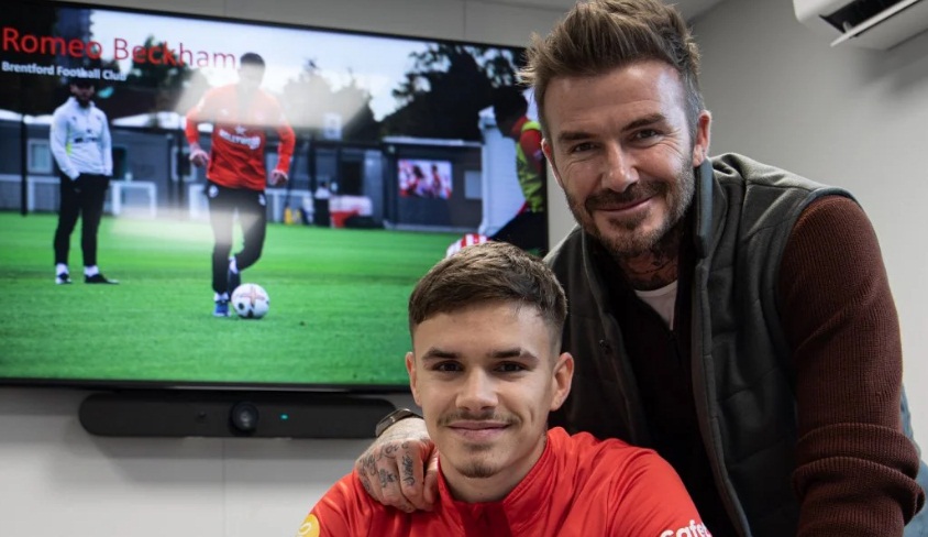 David Beckham ın oğlu Premier Lig de