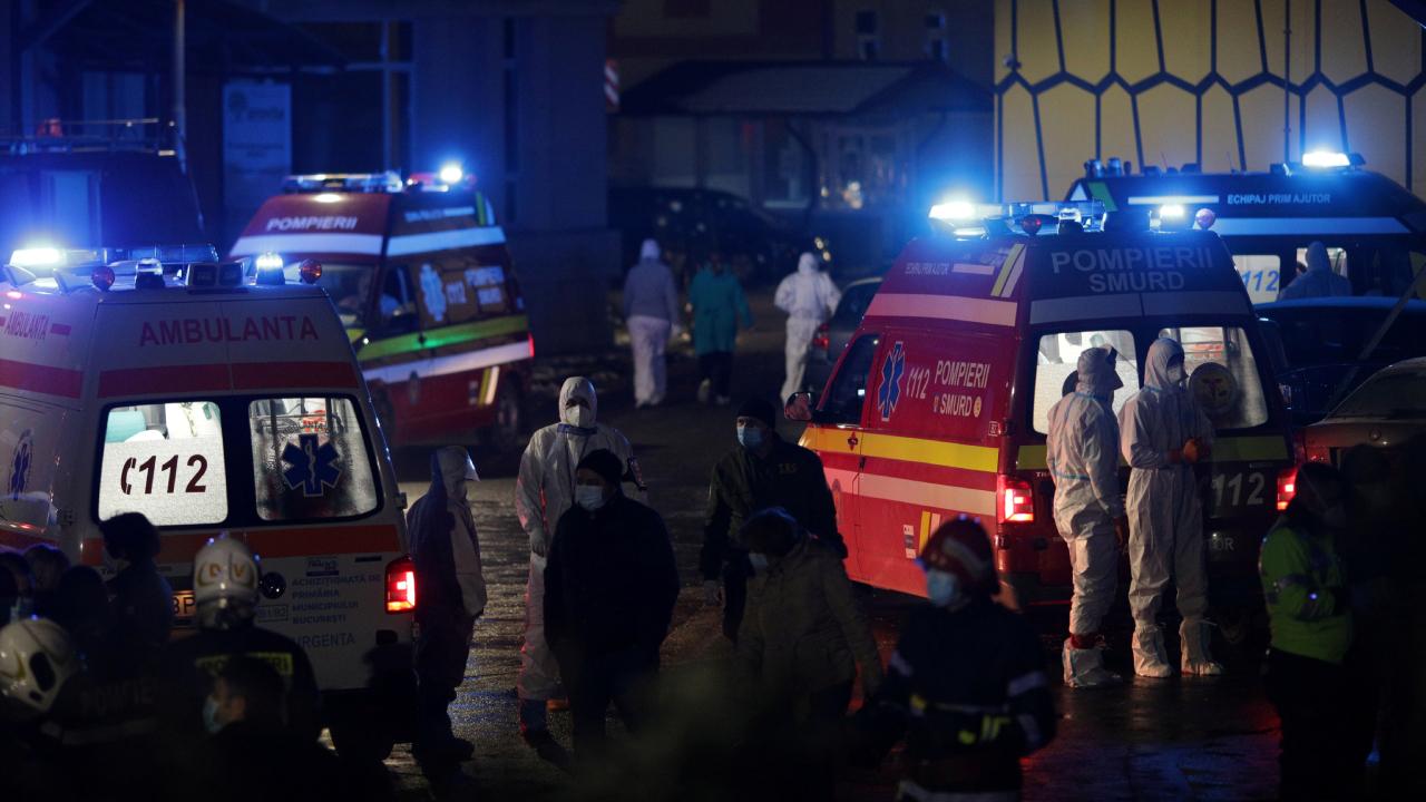 Romanya da hastane yangını:2 ölü