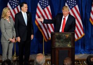 Seçimlerde Trump’dan Romney’ye Tam Destek