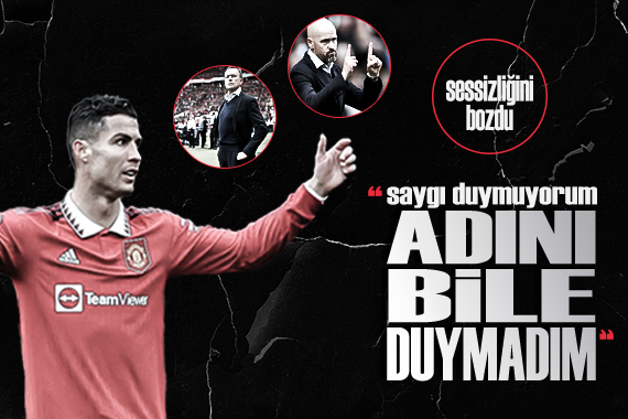 Ronaldo sessizliğini bozdu: Teknik direktörlerine yüklendi!