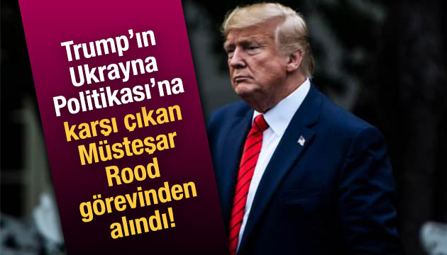 Trump Müsteşar John Rood la yollarını ayrıldı!