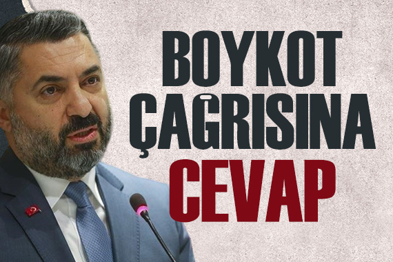 RTÜK Başkanı Şahin den Özel e tepki