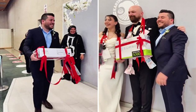 Sıra dışı takı töreni gündem oldu: Yayıncı arkadaşına RTX 5090 ekran kartı taktı