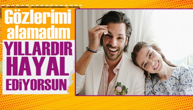 Serkan Çayoğlu, Özge Gürel'i görünce büyülendi