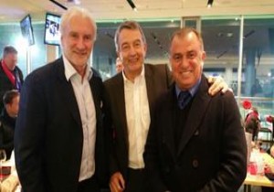 Rudi Völler Fatih Terim ile bir araya geldi!
