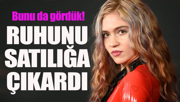 Grimes, ruhundan bir parçayı 10 milyon dolara satıyor!