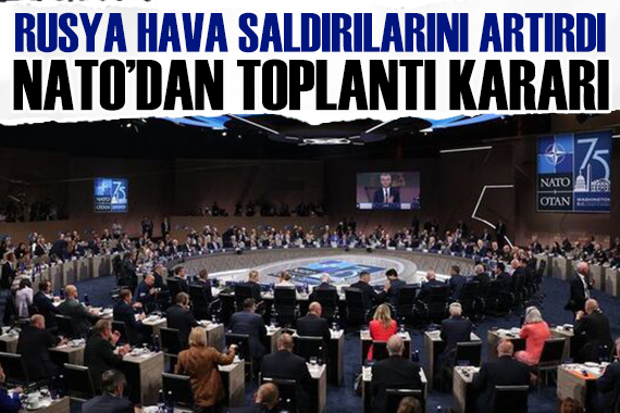 Rusya nın hava saldırıları arttı: NATO Ukrayna için toplanacak