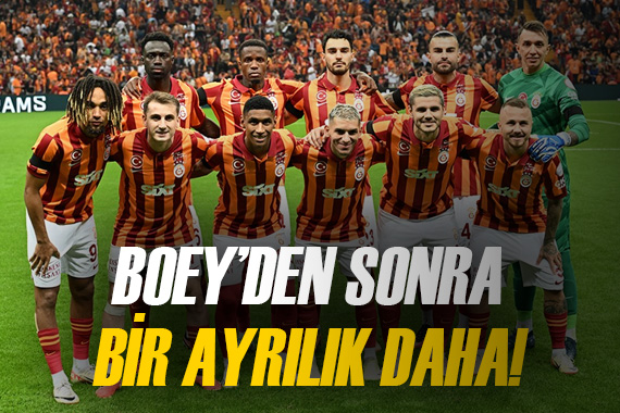 Galatasaray da bir ayrılık daha! İtalya ya uçuyor...