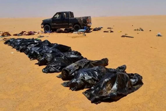 Libya Çölü nde 20 göçmen susuzluktan hayatını kaybetti