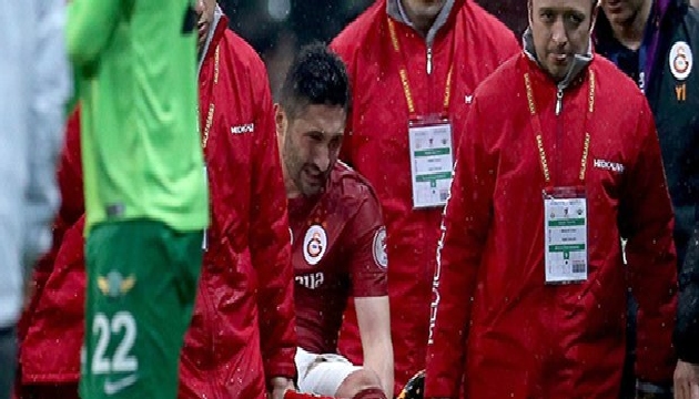 Galatasaraylı Sabri den kötü haber