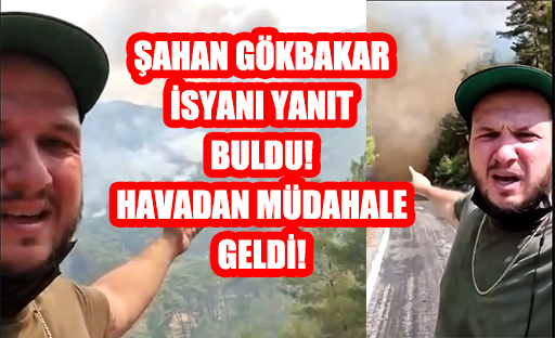 Şahan Gökbakar isyan etti: Havadan müdahale gerekiyor!