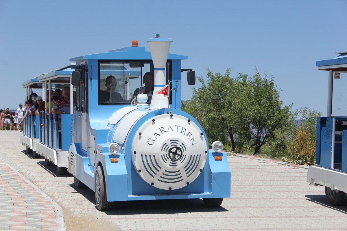 Salda Gölü nde elektrikli tren dönemi