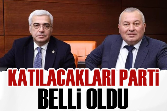 Cemal Enginyurt ve Salih Uzun un katılacakları parti belli oldu