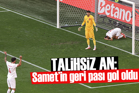 Milli Takım ın talihsiz anı: Samet Akaydın ın geri pası gol oldu