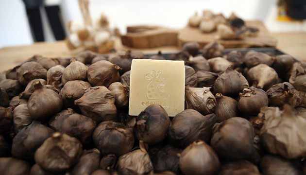 Sarımsaktan sabun üretildi