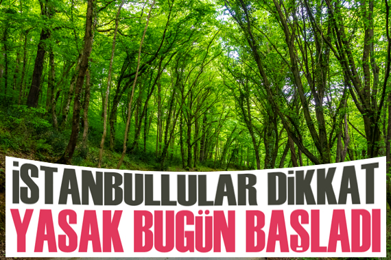 İstanbullular dikkat: Yasak bugün başladı