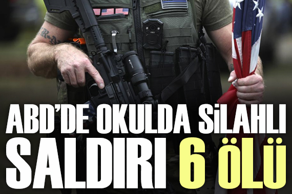 ABD de okulda silahlı saldırı: Altı ölü