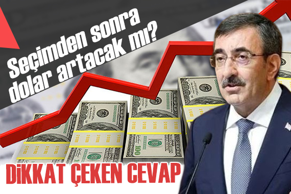 Cevdet Yılmaz dan  Seçimden sonra dolar artar mı?  yanıtı