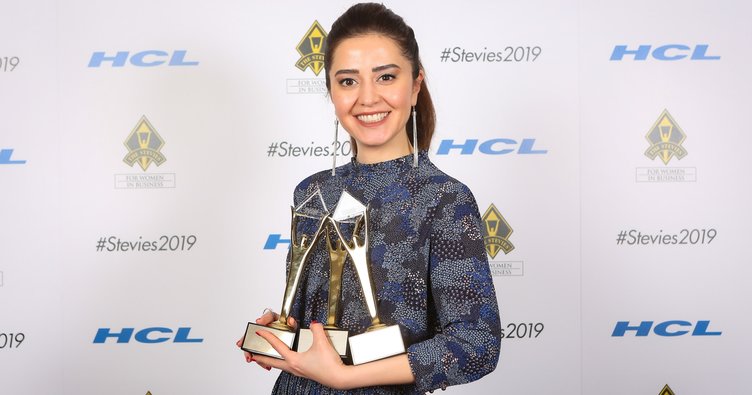 Seda Kalyoncu, Stevie Awards’tan 3 ödülle döndü