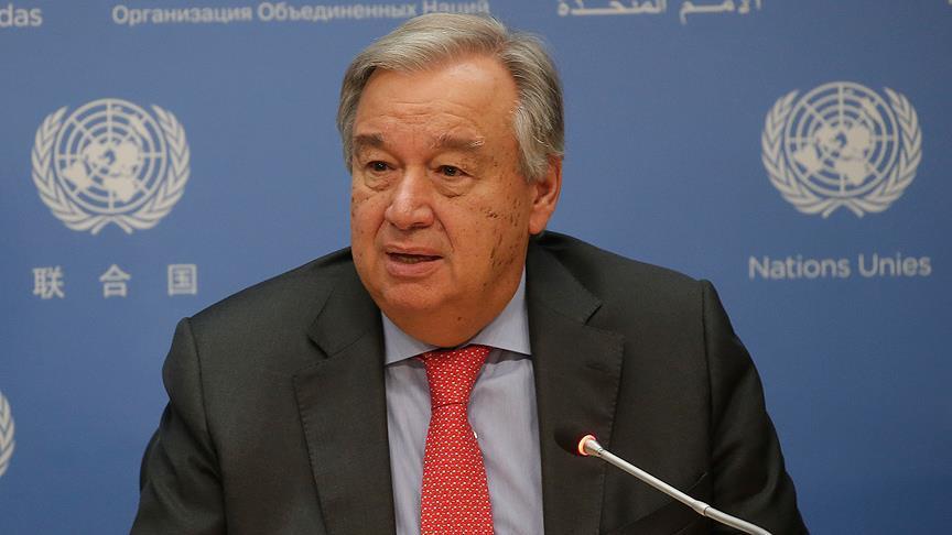 BM Genel Sekreteri Guterres den Türkiye mesajı