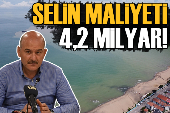 Bakan Soylu: Selin maliyeti 4,2 milyar