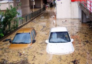 TEKİRDAĞ  DA SEL FELAKETİ