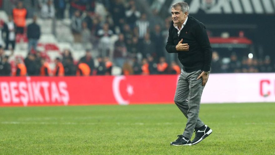 Vodafone Park’ta Şenol Güneş’e şok tepki!