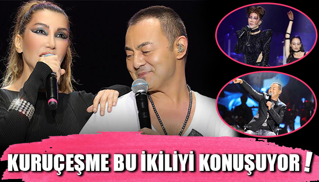 Hande Yener ve Serdar Ortaç Kuruçeşme yi altına üstüne getirdi!