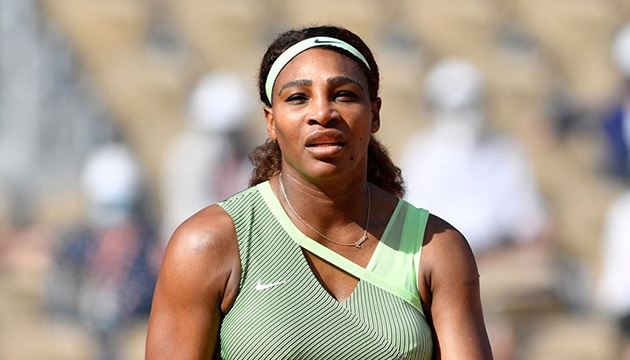 Serena Williams turnuvaya veda etti!