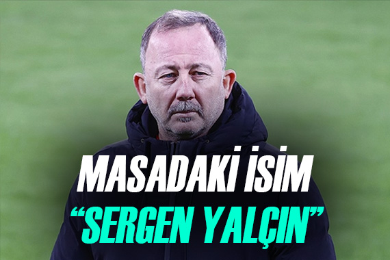 Beşiktaş ın gündeminde Sergen Yalçın var! Görüşme yapılacak