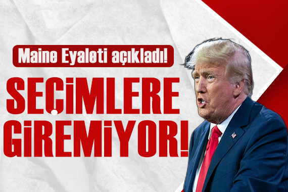 Trump seçimlere giremiyor!