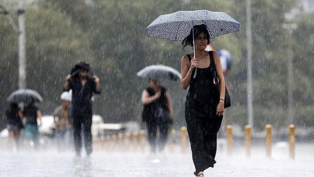 Meteoroloji den kuvvetli yağış uyarısı