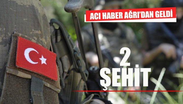 Acı haber Ağrı dan geldi