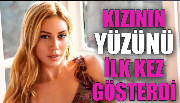 Sinem Kobal kızını ilk kez gösterdi