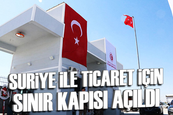 Bakan Bolat Ceylanpınar Gümrük Kapısı nın açılışını yaptı