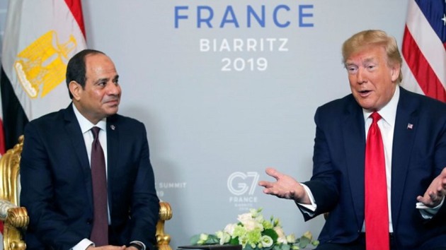 Trump ın Sisi yorumu gündem oldu