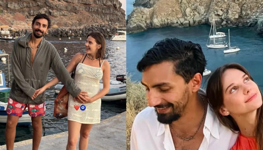 Alina Boz ve Umut Evirgen'den tatil paylaşımı