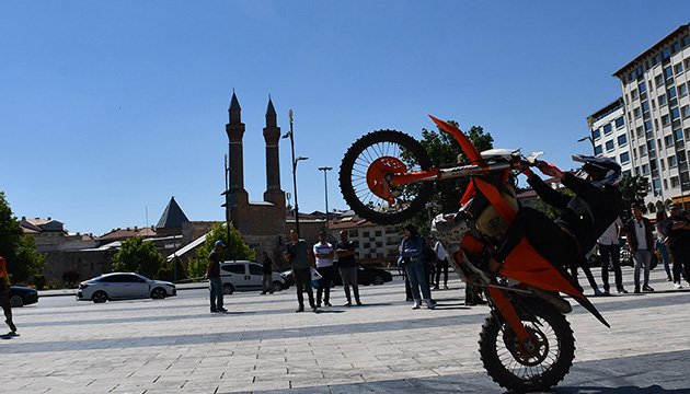 Sivas ta enduro heyecanı!